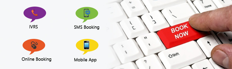 Multiple modes of booking